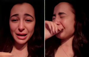 بالفيديو..الفنانة بتول الحداد تنهار باكية: أتعرض للضرب والابتزاز من نائب سابق يلاحقني للزواج بالإكراه