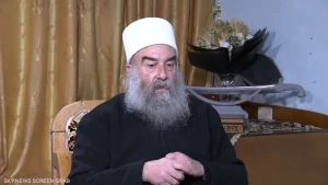 الدرزي السوري والعميل الإسرائيلي حكمت الهجري يعلن رفض اتفاق أو تفاوض مع الحكومة السورية ويدعو لاستمرار القتال