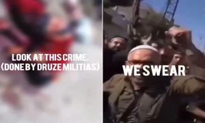 بعدما توعد مقاتل درزي من جماعة الهجري بقطع رؤوسهم.. فيديو لمجزرة جثث نساء وأطفال مذبوحين في السويداء
