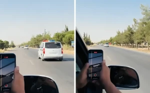 بالفيديو.. قوات أمن تابعة للداخلية السورية تتجه إلى محافظة السويداء