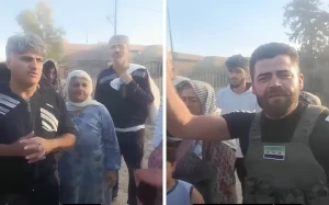 بالفيديو.. العشائر السورية تحرر عائلات مسيحية اتخذتها ميليشيا الدرزي " حكمت الهجري"  دروع بشرية في السويداء