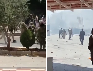 فيديو يوثق اشتباكات عنيفة في السويداء بين مقاتلين من أبناء العشائر العربية ومجموعات مسلحة من الطائفة الدرزية