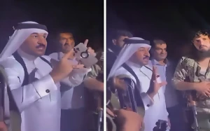 بالفيديو.. قيادي عشائري يطالب بمهلة أخيرة للدروز حتى 12 ظهرا.. ويعلق: إذا نقضوا العهد فلا شفاعة لهم ولن نعود إلا برأس الهجري
