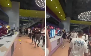 الحديث عن انهيار إسرائيل من الداخل لم يعد مجرد تمنيات.. مستوطنون يعتدون على عمّال فلسطينيين في “سينما سيتي” بالقدس وسط هتافات “الموت للعرب”