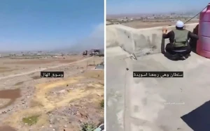 بالفيديو.. مسلح درزي من جماعة حكمت الهجري يعترف بحرق  الأخضر واليابس في السويداء