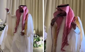 بالفيديو: رجل أعمال سعودي يعلن إهداء زوجته الثانية  20% من شركته… ويرقص احتفالًا أمام الجميع!