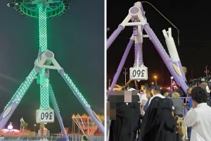 الكشف عن عدد المصابين في حادث سقوط إحدى الألعاب الكهربائية داخل منتزه الجبل الأخضر بالهدا