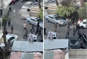 أول فيديو للمتهم بقتل الفنانة السورية «ديالا الوادي» وهو يمثل طريقة ارتكاب الجريمة في دمشق