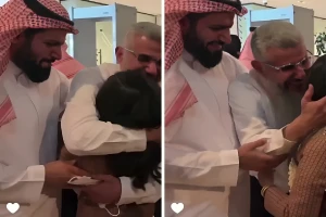 "أطول مني صرتي وأنا أبوك".. فيديو جديد للقاء حميدان التركي مع أبنائه وأحفاده بعد عودته إلى الرياض