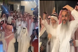 ارتدى الثوب والشماغ لأول مرة منذ 20  عاما.. بالفيديو .. حفل استقبال حميدان التركي بعد وصوله إلى المملكة