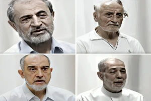 يتقدّمهم “مفتي البراميل”.. بالفيديو : وزارة العدل السورية توثّق لحظة بدء محاكمة كبار رموز النظام السابق المتهمين بارتكاب جرائم ضد الشعب السوري