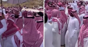 بالفيديو.. لحظة تشييع جثمان الطالب ‎محمد القاسم المقتول في بريطانيا إلى مثواه الأخير في مكة