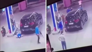 «رفضوا دفع قيمة البنزين المسكوب على الأرض».. بالفيديو.. عامل يطلق النار على 3 عراقيين داخل محطة وقود ويقتلهم جميعًا في العراق
