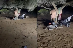 "كانتا تحت شجرة أثناء تصوير الأمطار".. أول فيديو لموقع وفاة أم وابنتها إثر صاعقة رعدية في أبها