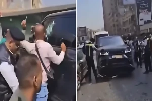 مصر .. قرار من النيابة بشأن السائح الكويتي الذي اقتحم نقطة تفتيش في القاهرة بسيارة “رينج روفر” واصطدم بعدة سيارات