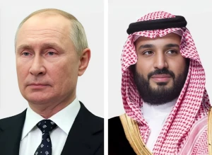 تفاصيل اتصال الرئيس الروسي بولي العهد بشأن المحادثات الأخيرة مع "ترامب"