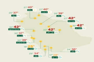 "الأرصاد" تكشف حالة الطقس المتوقعة اليوم: أمطار غزيرة تؤدي لجريان السيول على هذه المناطق