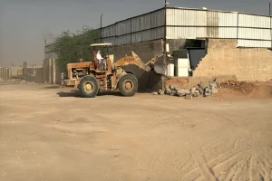 بالصور.. إزالة سوق الإبل في حي الحائر بالرياض
