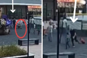 أمسك بهما وأسقطهما على الأرض بقوة.. بالفيديو: رجل يعتدي على طفلين داخل حديقة في تركيا