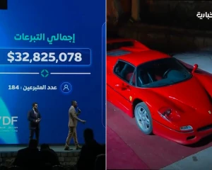 بالفيديو: الرئيس السوري أحمد الشرع يبيع سيارات فارهة لبشار الأسد تتجاوز قيمتها 20 مليون دولار ويتبرع بها لصندوق التنمية