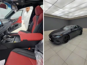بالفيديو.. مختص يكشف مواصفات وسعر سيارة لكزس «ES350 F SPORT» موديل 2025