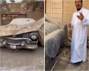 بالفيديو.. مشهور سوشيال "أبو جراح" يستعرض سيارة الملوك ويروي موقفا طريفا مع عامل محطة وقود