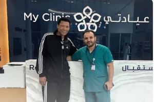 الدعيع يروي تفاصيل تعرضه  لإصابة  في قطع بنسبة 90% في وتر " العرقوب " أثناء  مباراة ودية