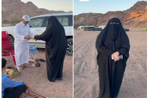 بالفيديو: مواطنة توزع مواقد مجانية على المتنزهين في البر بحائل.. وتكشف عن سبب مبادرتها