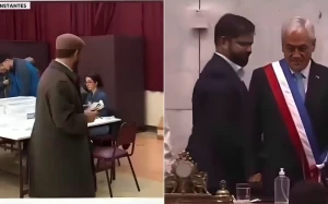 فيديو غريب لرئيس تشيلي يدور حول نفسه بسبب اضطراب فرط حركة