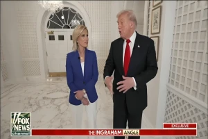 بالفيديو... مذيعة لترامب : هل تعتقد أن أحد أبنائك قد يصبح يومًا ما رئيسًا للولايات المتحدة؟.. الرئيس الأمريكي يجيب