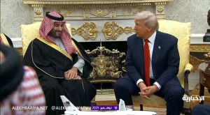 بالفيديو: الرئيس الأميركي دونالد ترمب: ⁧‫ولي العهد‬⁩ الأمير محمد بن سلمان رجل رائع ومبهر على كل الأصعدة