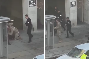 بالفيديو.. لحظة القبض على مطلق النار على أفراد الحرس الوطني الأمريكي قرب البيت الأبيض في واشنطن