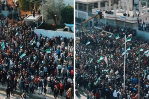 بالفيديو.. سوريون يحتفلون بالذكرى الأولى لسقوط نظام بشار الأسد البائد