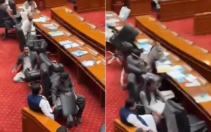 بالفيديو.. قناة "روسيا اليوم" تقع في فخ "الذكاء الاصطناعي" وتنشر فيديو لحمار يقتحم مجلس الشيوخ الباكستاني !