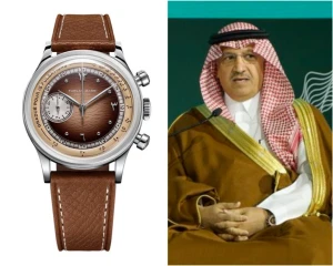 حساب مختص بالساعات الثمينة يكشف عن نوع وسعر ساعة وزير التعليم يوسف البنيان