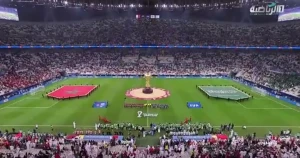 بالفيديو: بث مباشر لمباراة "السعودية 0 - المغرب 0 " في كأس العرب