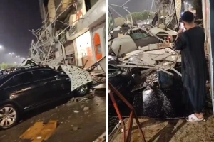 فيديو يوثّق آثار العاصفة المطرية على ينبع أمس الاثنين.. أضرار مادية بعد تهشّم بعض المحال وتحطّم عدد من المركبات