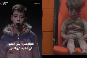 بالفيديو.. أول ظهور للطفل السوري «عمران» بعد 9 سنوات من صدمة القصف في حلب