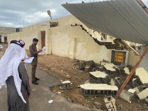 لجنة حصر أضرار الأمطار في ينبع تبدأ رصد الممتلكات المتضررة ميدانيًا