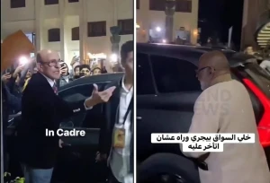 «قاد السيارة بنفسه وترك السائق المسن يركض خلفه».. بالفيديو.. لحظة انفعال الفنان محمد صبحي على سائقه وسط الشارع