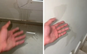 "شيء يفشل وين العزل؟".. فيديو لمواطن يوثق تسرب المياه من النوافذ في فيلا جديدة بجدة بعد أمطار الثلاثاء