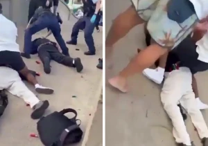 بالفيديو: لحظة مقتل أحد المسلحين والقبض على الآخر  منفذي هجوم شاطئ بوندي في سيدني