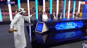 "إنت ما أنت محترم".. بالفيديو: الفريان ينفعل على إعلامي أردني ويغادر الاستوديو لعدم معرفته به من قبل!