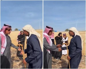 أمام أحد المعالم الأثرية .. بالفيديو.. وزير السياحة يفاجئ "الزعاق": "وين البرد اللي تقول عليه"