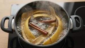 منقوع قشر الموز مع القرفة.. وصفة منزلية بسيطة للتخلص من الروائح الكريهة !