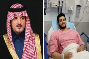 وزير الداخلية يجري اتصالا هاتفيا برجل الأمن " ريان العسيري  " بعد إصابته أثناء أداء مهامه في المسجد الحرام