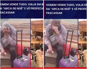 بالفيديو.. نبوءة الطوفان لمدعي النبوة "أبو نوح" تدمّر حياة رجل ليبيري باع كل ما يملك انتظارًا للنجاة