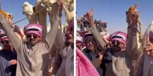 " وخر مني".. فيديو لحظة انفعال" محمد بن جخدب" أثناء مسيرة أمام منقيته في مهرجان الصياهد