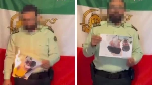 بالفيديو.. أحد رجال الجيش الإيراني يعلن انشقاقه تزامنا مع اتساع الاحتجاجات