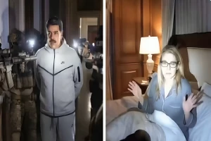 أول فيديو لعملية القبض على الرئيس الفنزويلي  وزوجته محاكاة بالذكاء الاصطناعي